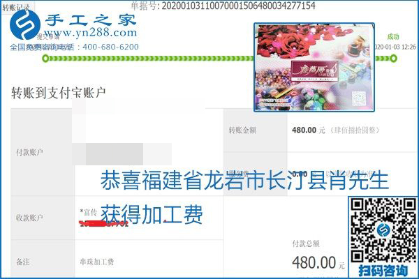 你、我、她，都能做，都能掙錢，這個手工活加盟項目是首選